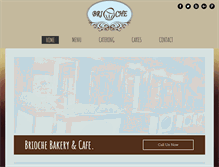 Tablet Screenshot of briochecafe.com